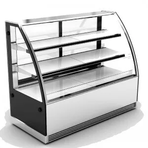VITRINA PASTELERA CURVA MOD HKC -1000 1.0 MTS