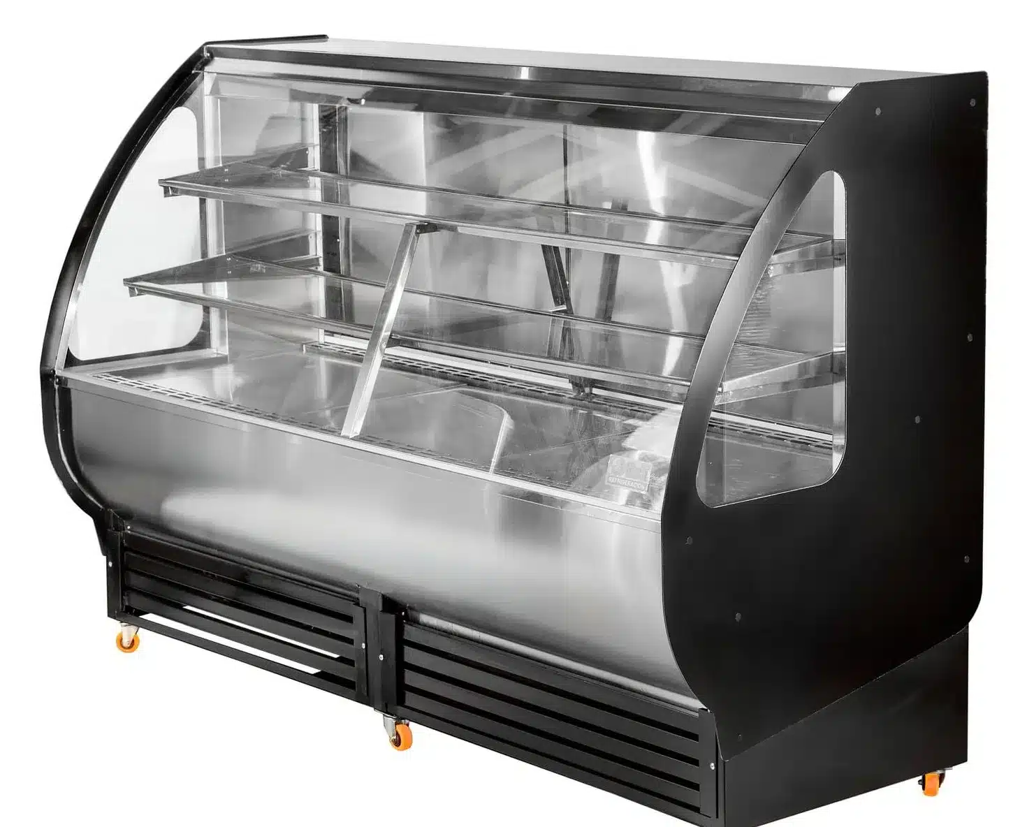 VITRINA VIDRIO CURVO PRO C/AIRE FORZADO 2.0 MTS - Imagen 2