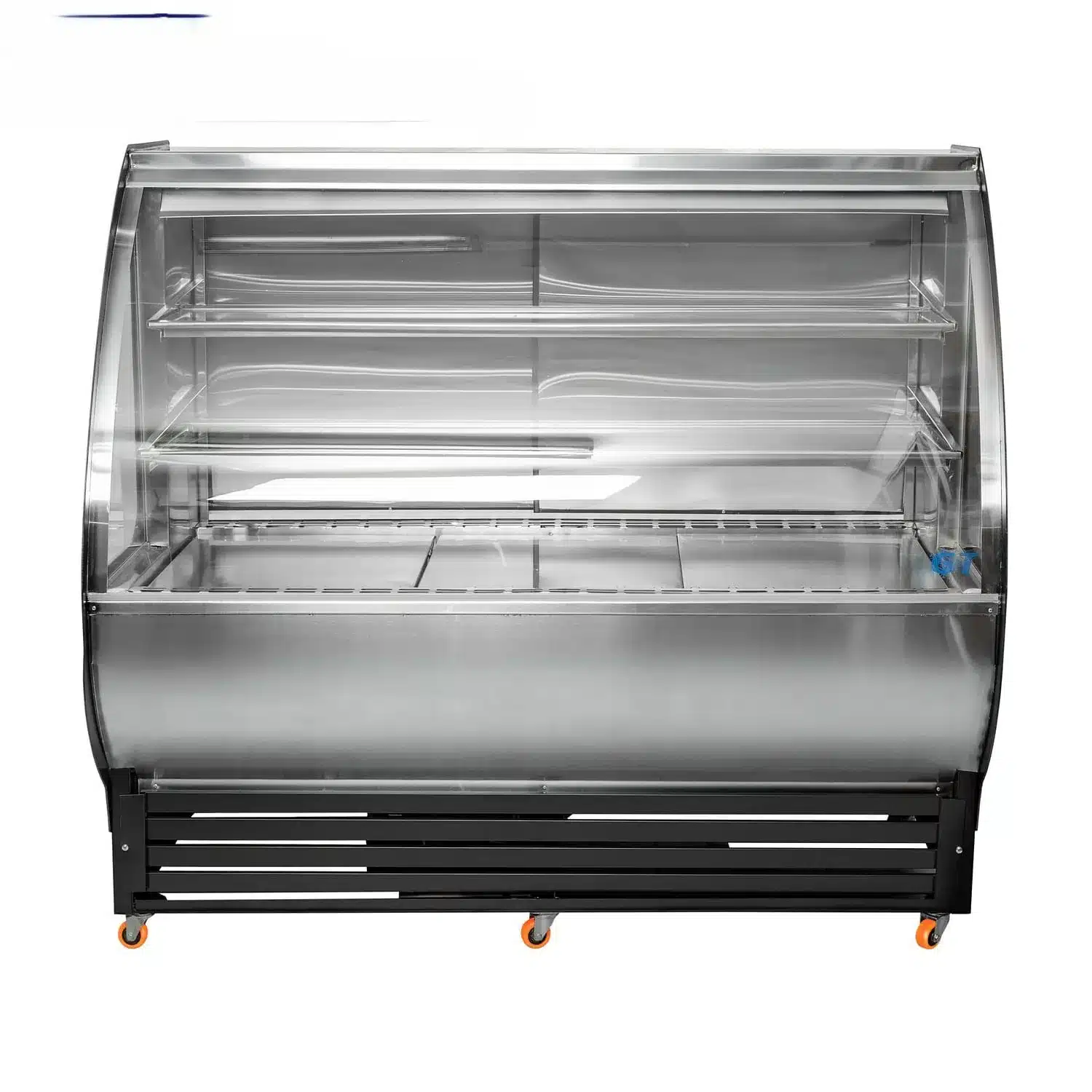 VITRINA VIDRIO CURVO PRO C/AIRE FORZADO 1.5 MTS - Imagen 2