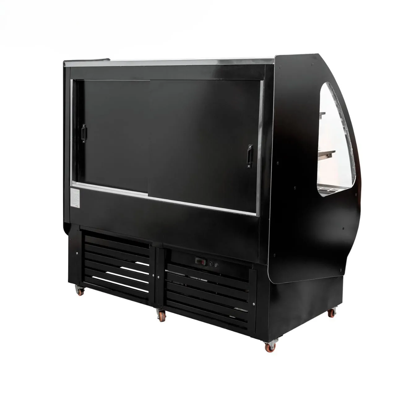 VITRINA VIDRIO CURVO PRO C/AIRE FORZADO 1.5 MTS - Imagen 3